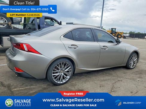 Used 2014 Lexus IS 250 AWD w/ Navigation Package image 4