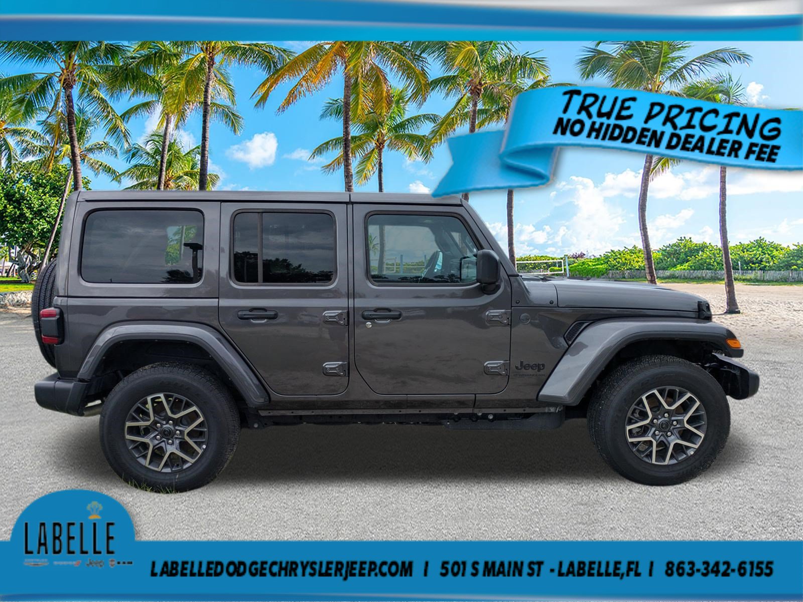 Used 2026 Jeep Wrangler Unlimited Sahara AWD/4WD image 3
