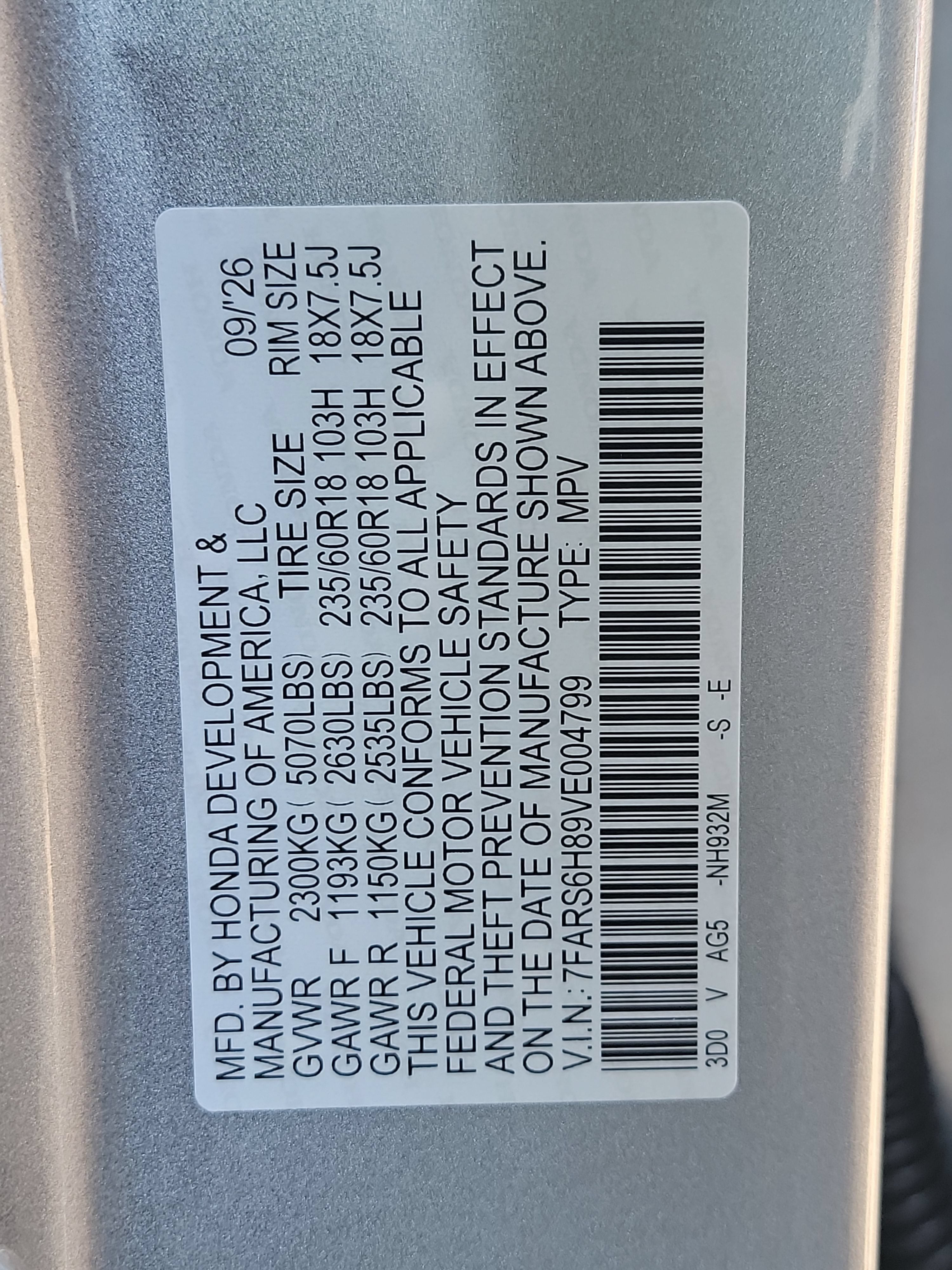New 2027 Honda CR-V Sport-L image 33