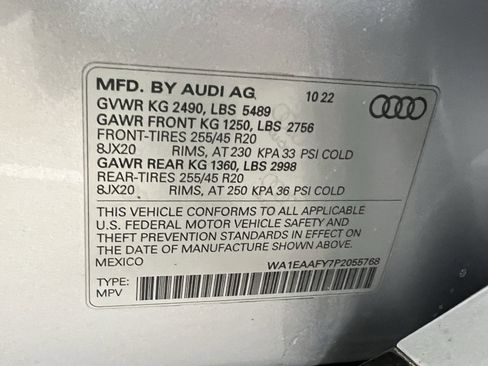 Used 2023 Audi Q5 2.0T Premium Plus w/ Premium Plus Package AWD/4WD image 37