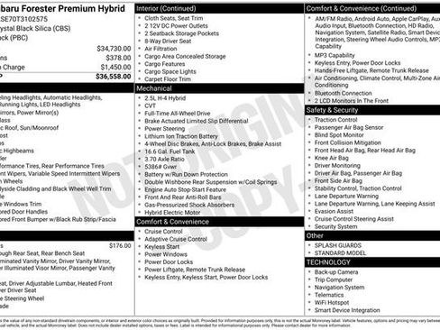 New 2026 Subaru Forester Premium AWD/4WD image 5