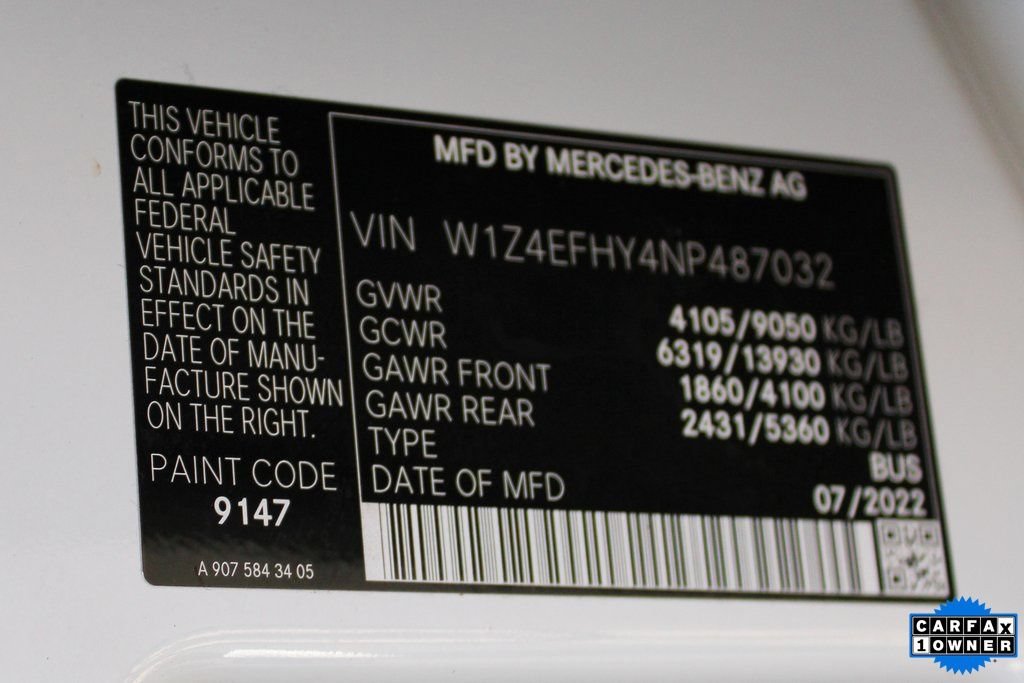 Used 2022 Mercedes-Benz Sprinter 2500 image 42
