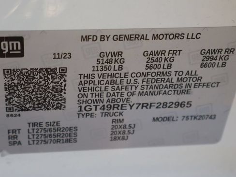 Used 2024 GMC Sierra 2500 Denali w/ Denali Reserve Package AWD/4WD image 65