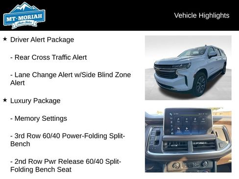 Used 2022 Chevrolet Suburban LT w/ Luxury Package image 16