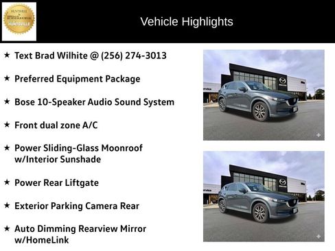 Used 2018 MAZDA CX-5 Touring w/ Preferred Equipment Package FWD image 6