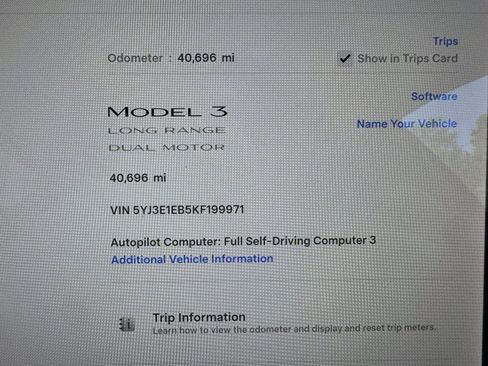 Used 2019 Tesla Model 3 Long Range image 10