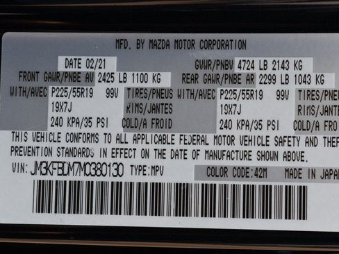 Used 2021 MAZDA CX-5 Grand Touring AWD/4WD image 34