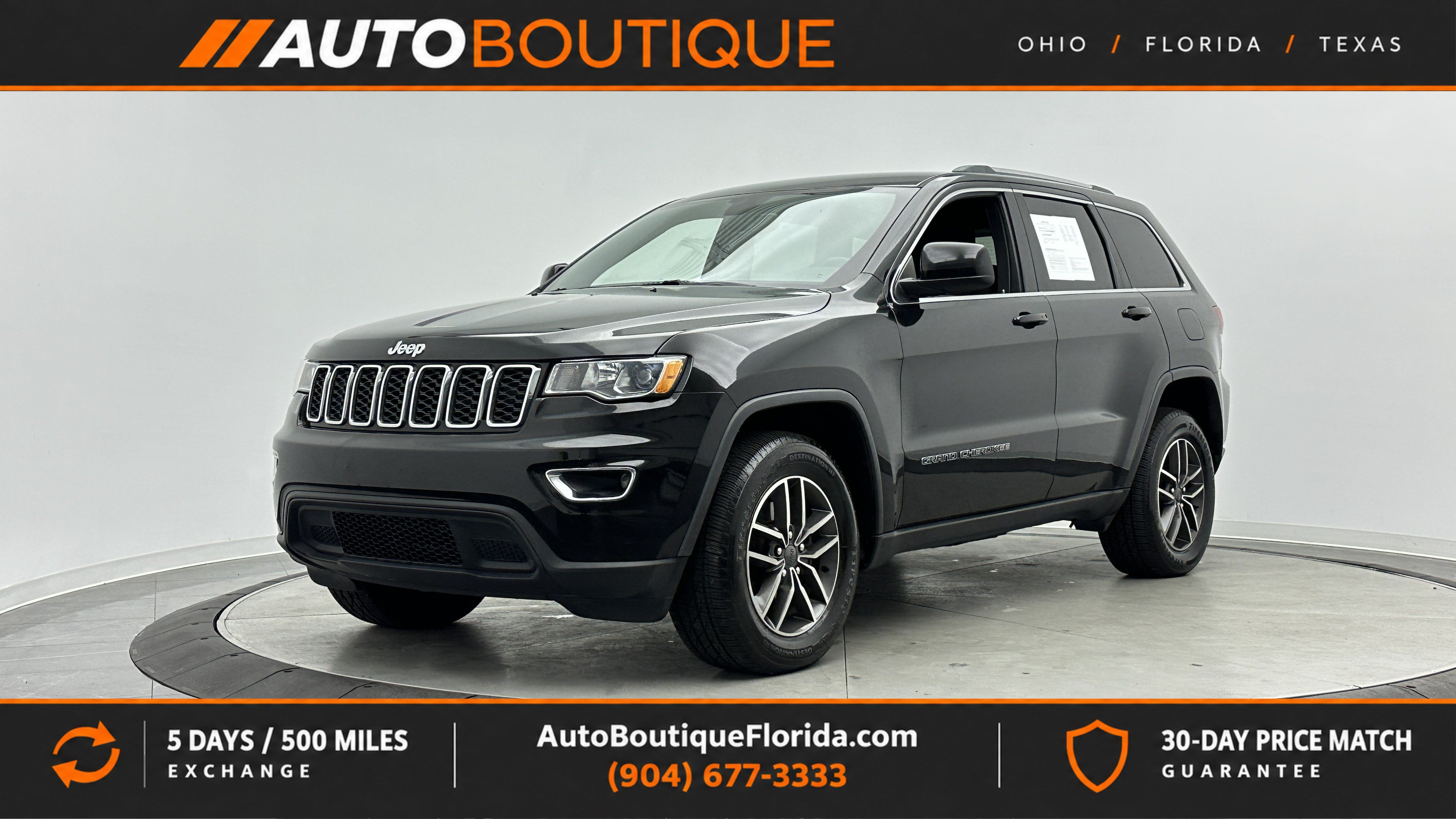 Used 2020 Jeep Grand Cherokee Laredo w/ 18" Wheel & 8.4" Radio Group AWD/4WD image 1