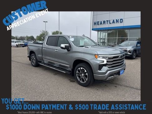 Used 2024 Chevrolet Silverado 1500 High Country w/ Z71 Off-Road Package AWD/4WD image 1