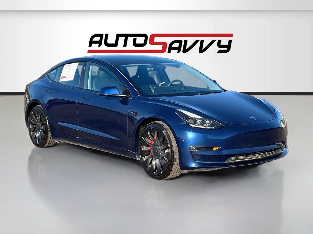 Used 2023 Tesla Model 3 Performance AWD/4WD image 1