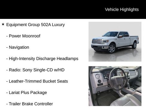 Used 2013 Ford F150 Lariat w/ Luxury Equipment Group image 5