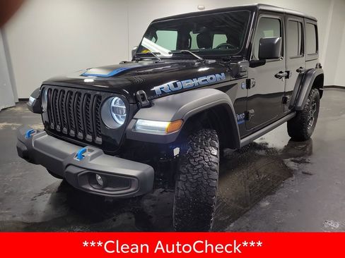 Used 2022 Jeep Wrangler Unlimited Rubicon 4xe w/ Cold Weather Group image 4