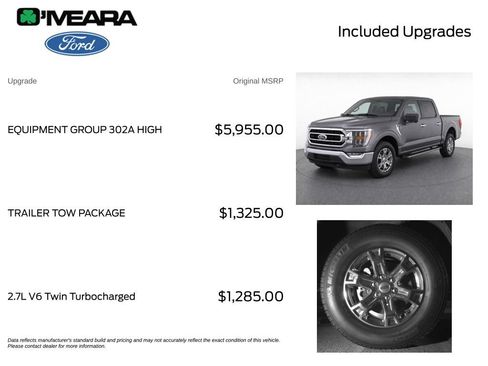 Used 2023 Ford F150 XLT w/ Equipment Group 302A High AWD/4WD image 4