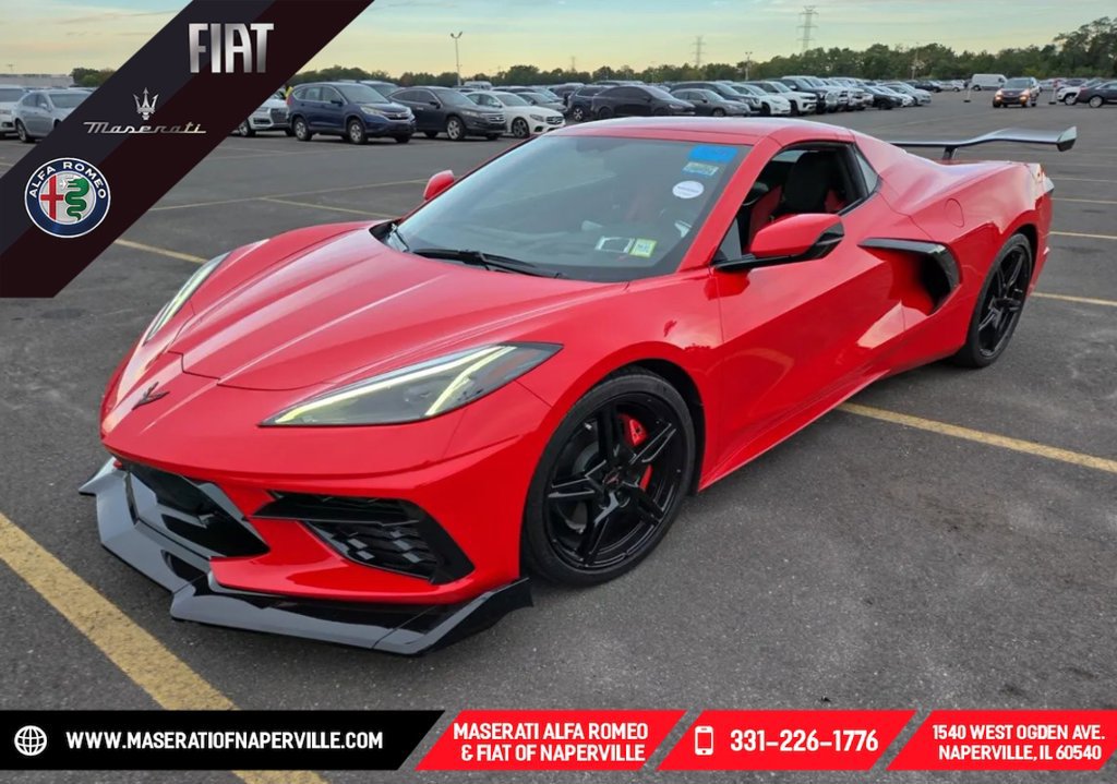 Used 2021 Chevrolet Corvette Stingray Preferred Conv w/ Battery Protection Package RWD image 1