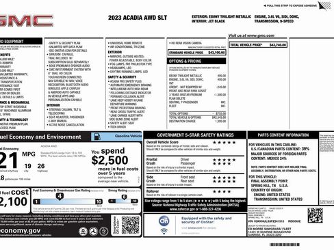 Used 2023 GMC Acadia SLT image 4