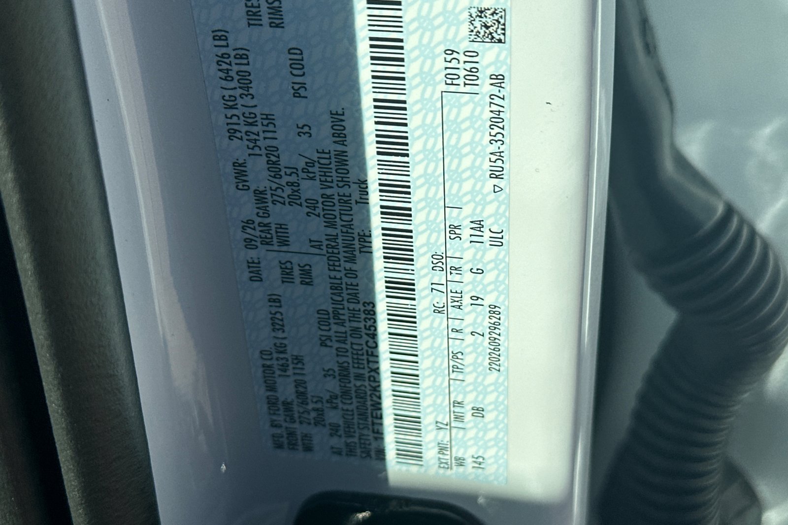 New 2026 Ford F150 STX w/ Equipment Group 200A RWD image 26