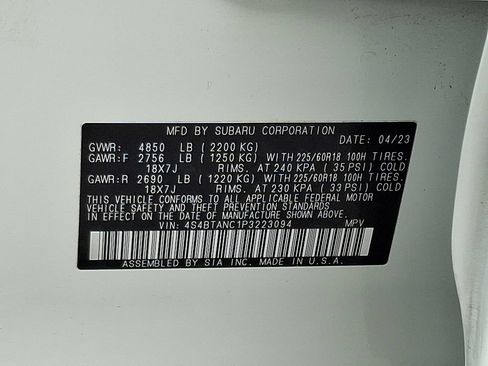 Certified 2023 Subaru Outback Limited AWD/4WD image 27