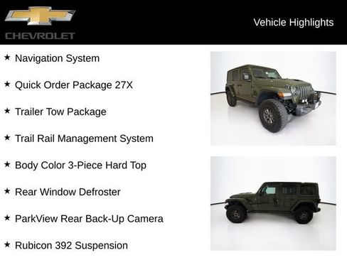 Used 2021 Jeep Wrangler Unlimited Rubicon w/ Trailer Tow Package AWD/4WD image 5
