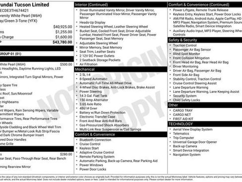 New 2026 Hyundai Tucson Limited AWD/4WD image 26