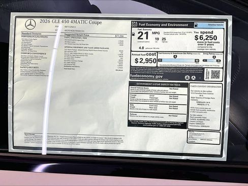 New 2026 Mercedes-Benz GLE 450 4MATIC Coupe image 18