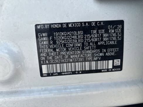 Used 2026 Honda HR-V LX image 24