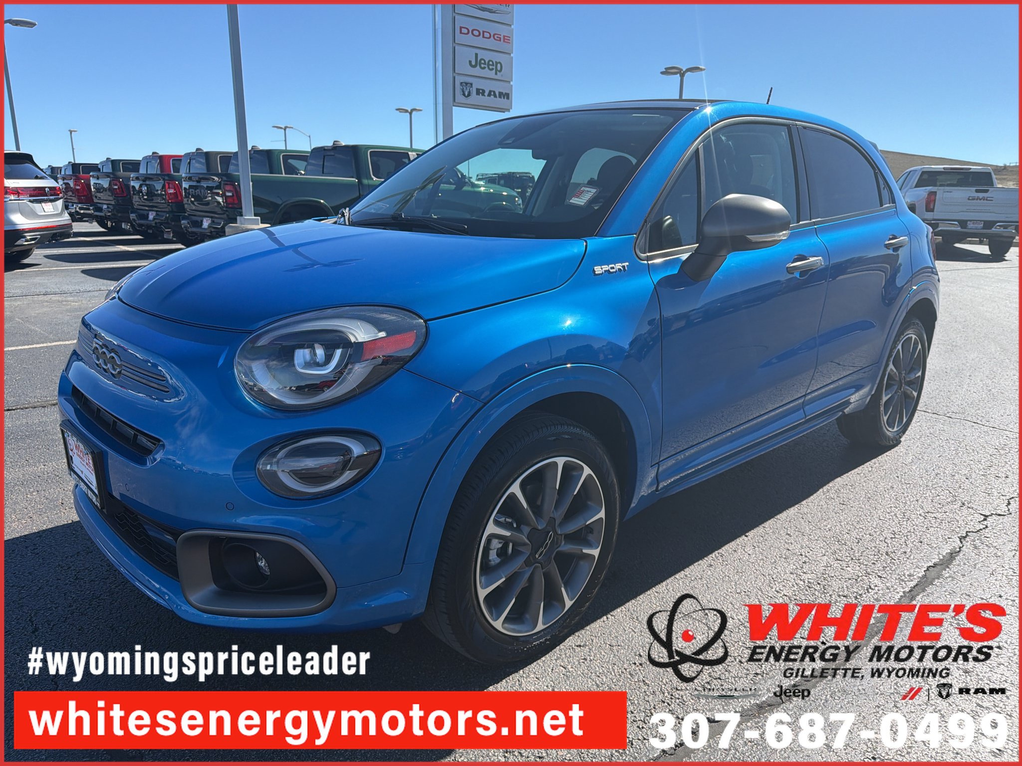 Used 2023 FIAT 500X Sport w/ Technology Group AWD/4WD image 1