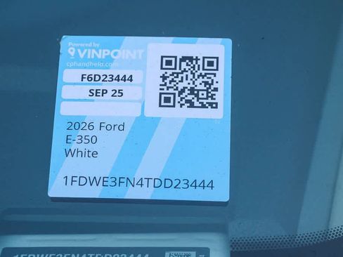 New 2026 Ford E-350 and Econoline 350 Super Duty w/ Power Equipment Group RWD image 34
