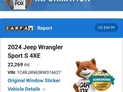Used 2024 Jeep Wrangler Unlimited w/ Convenience Group AWD/4WD image 5