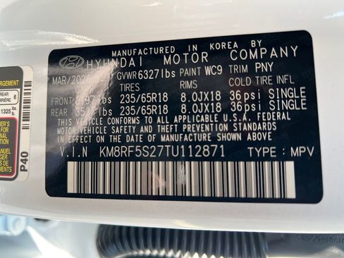 New 2026 Hyundai Palisade SE FWD image 35