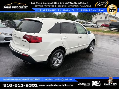 Used 2012 Acura MDX w/ Technology & Entertainment AWD/4WD image 4