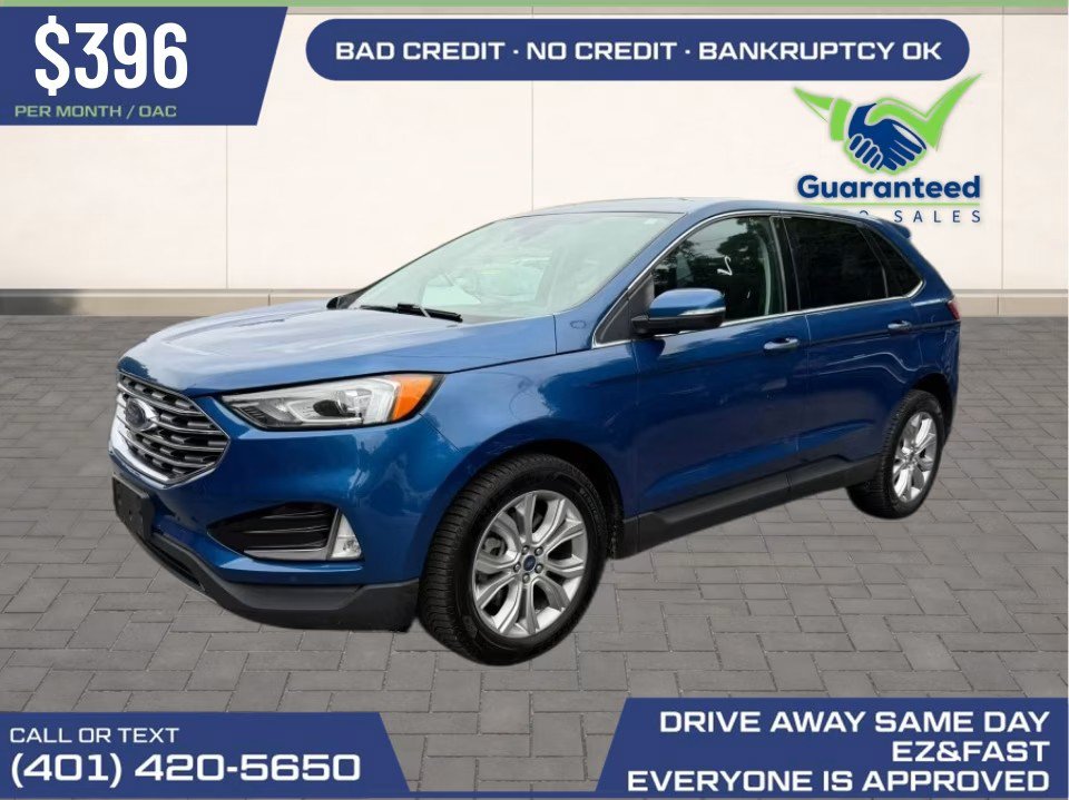 Used 2021 Ford Edge Titanium w/ Cargo Accessory Package AWD/4WD image 1