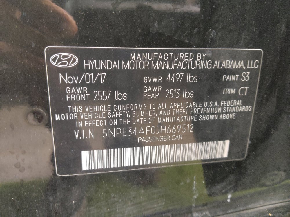 Used 2018 Hyundai Sonata SEL FWD image 33