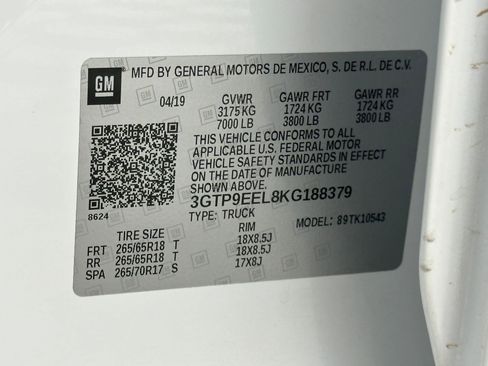 Used 2019 GMC Sierra 1500 AT4 w/ AT4 Premium Package image 29