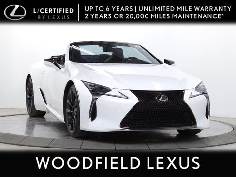 Certified 2023 Lexus LC 500 Convertible image 1