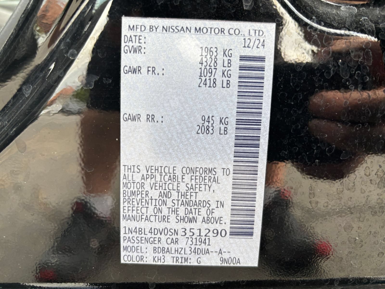 Used 2025 Nissan Altima 2.5 SV FWD image 29