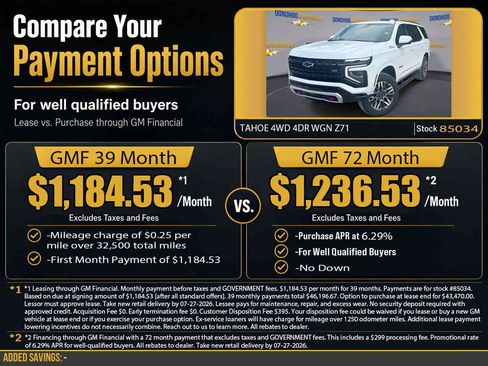 New 2026 Chevrolet Tahoe Z71 w/ Comfort Package AWD/4WD image 2