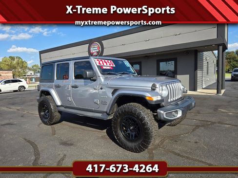 Used 2020 Jeep Wrangler Unlimited Sahara image 1