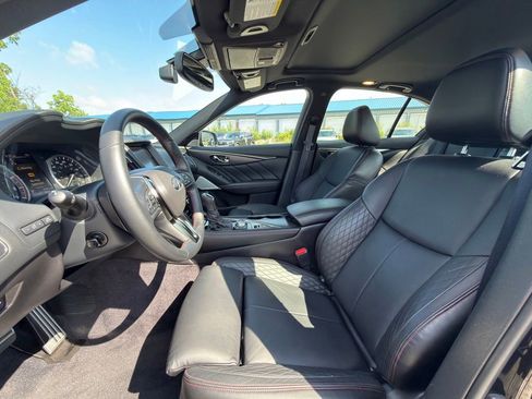 Used 2024 INFINITI Q50 Red Sport 400 w/ Black Opal Edition RWD image 13
