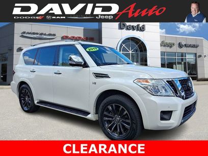 Used 2019 Nissan Armada Platinum w/ Captain's Chairs Package