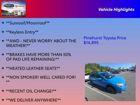 Used 2016 Subaru Crosstrek 2.0i Limited AWD/4WD image 28