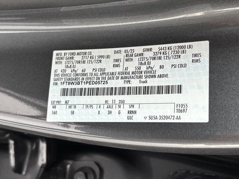 Used 2023 Ford F350 Lariat w/ Snow Plow/Camper Package AWD/4WD image 30