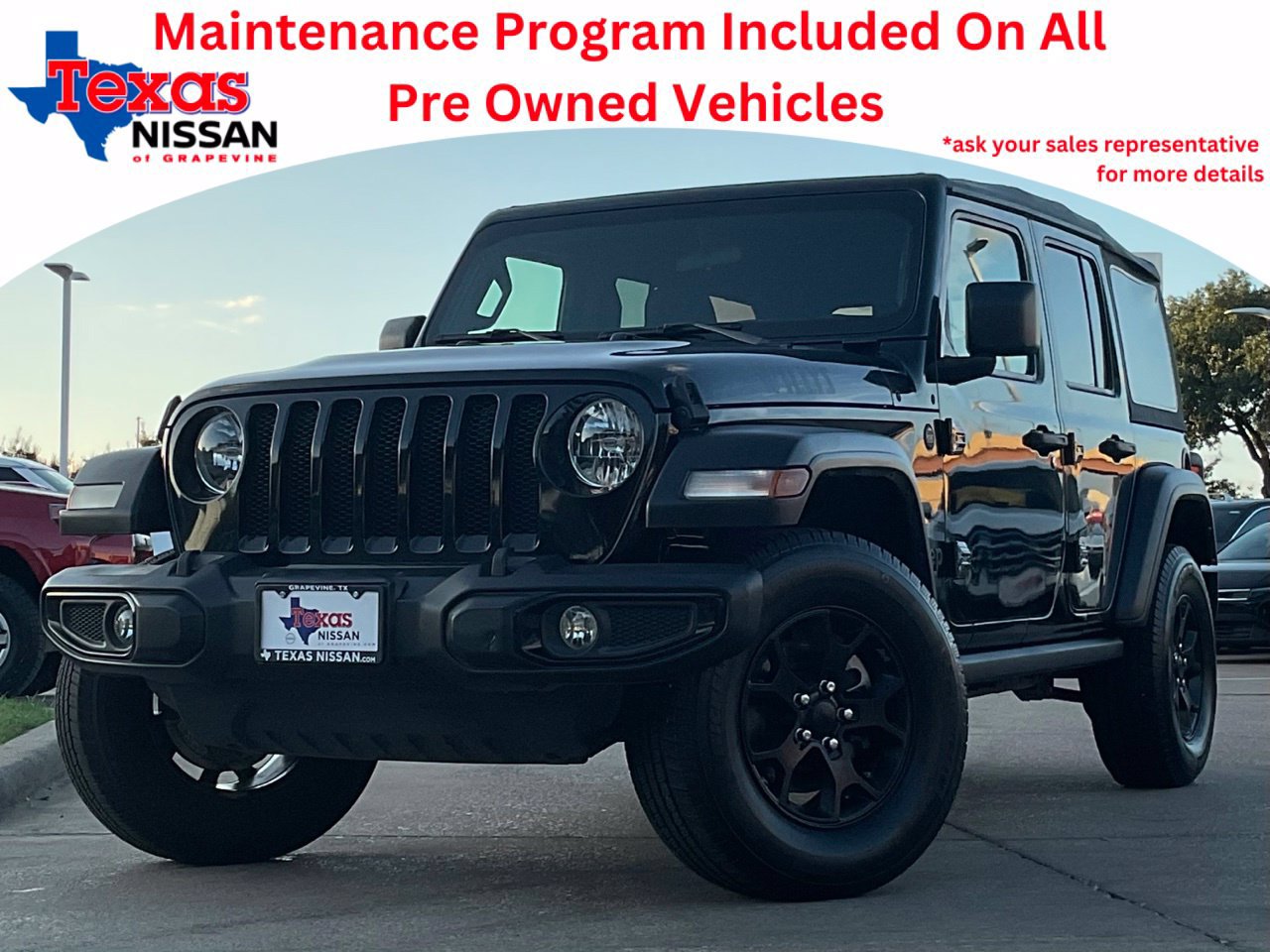 Used 2022 Jeep Wrangler Unlimited Sport AWD/4WD image 1