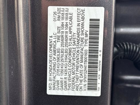 New 2026 Honda Pilot EX-L image 37