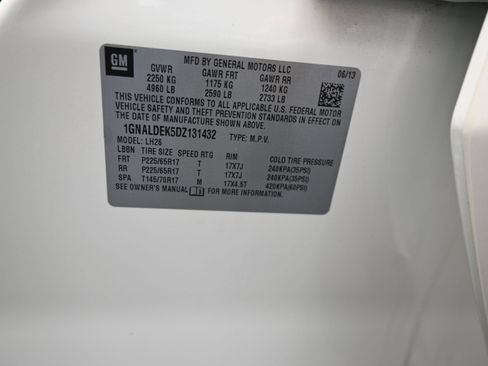 Used 2013 Chevrolet Equinox LT w/ Driver Convenience Package FWD image 17