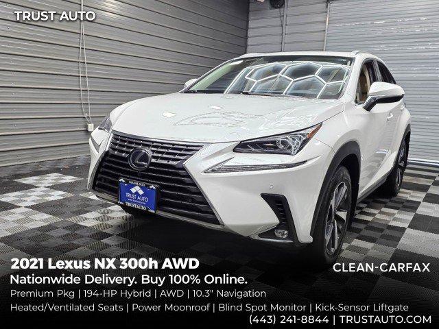 Used 2021 Lexus NX 300h AWD w/ Premium Package image 1