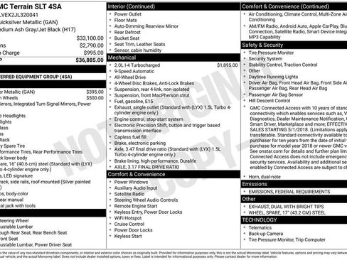 Used 2018 GMC Terrain SLT image 4