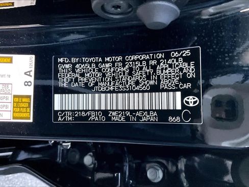 Certified 2025 Toyota Corolla LE image 34