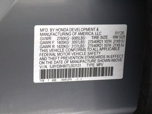 Certified 2026 Acura MDX Type S AWD/4WD image 32