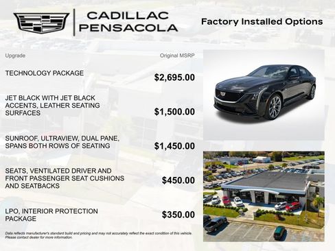 New 2026 Cadillac CT5 Sport w/ Technology Package RWD image 3