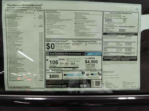 New 2026 BMW i5 eDrive40 w/ Executive Package RWD image 17